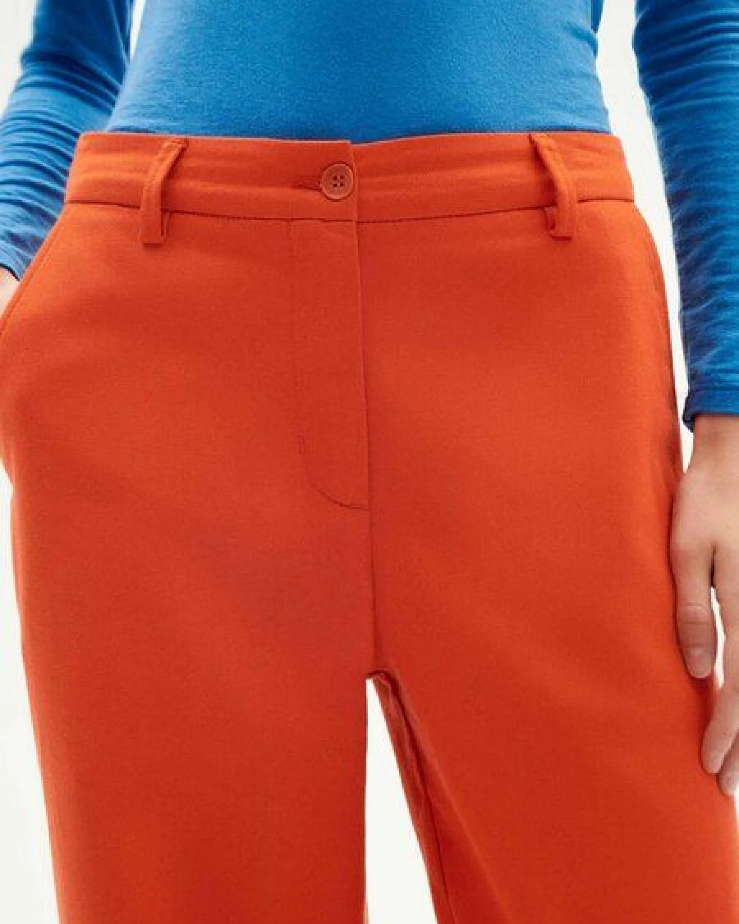 thinking mu lockere High Waist - Hermione Pants - aus biologisch angebauter Baumwolle – Ansicht 3