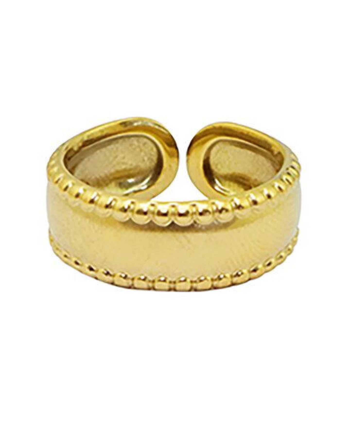 Größenverstellbarer PEARL Ring ca. Ø 17 - 19mm von Elektropulli – Ansicht 3