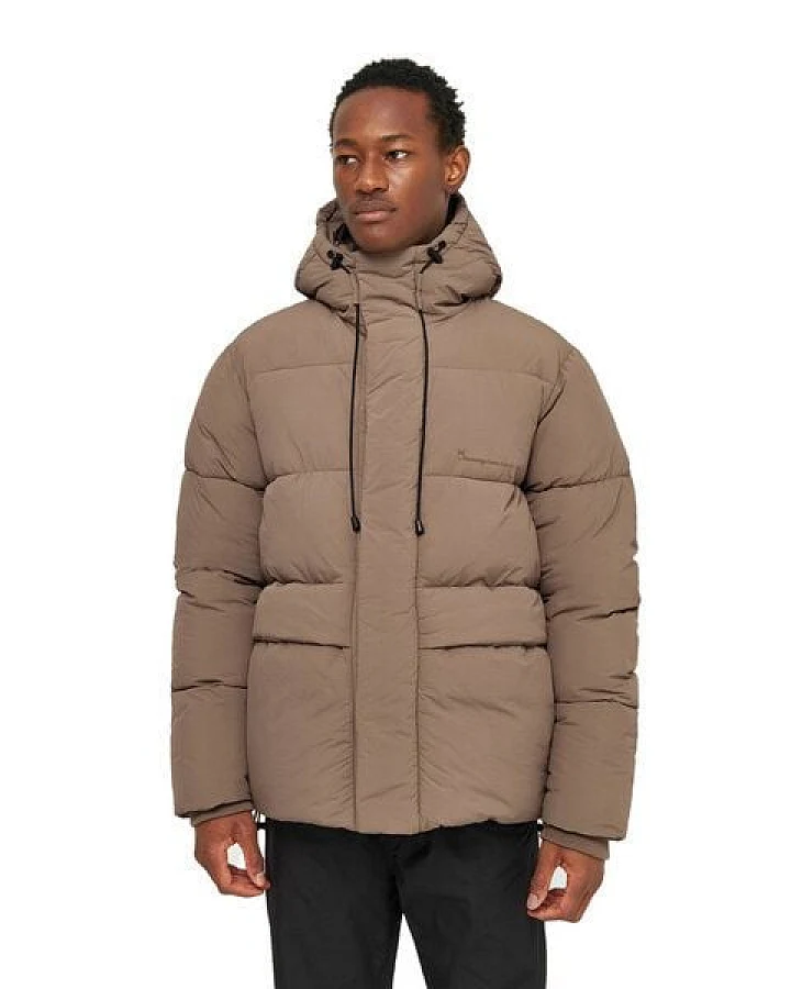 KnowledgeCotton Apparel Winterjacke - Puffer Jacket - aus einem Polyester/Nylon Mix
