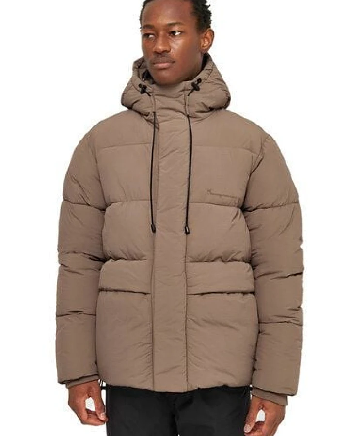 KnowledgeCotton Apparel Winterjacke - Puffer Jacket - aus einem Polyester/Nylon Mix