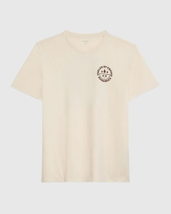 runamics Never Tired T-Shirt, Biobaumwolle, unisex, undyed