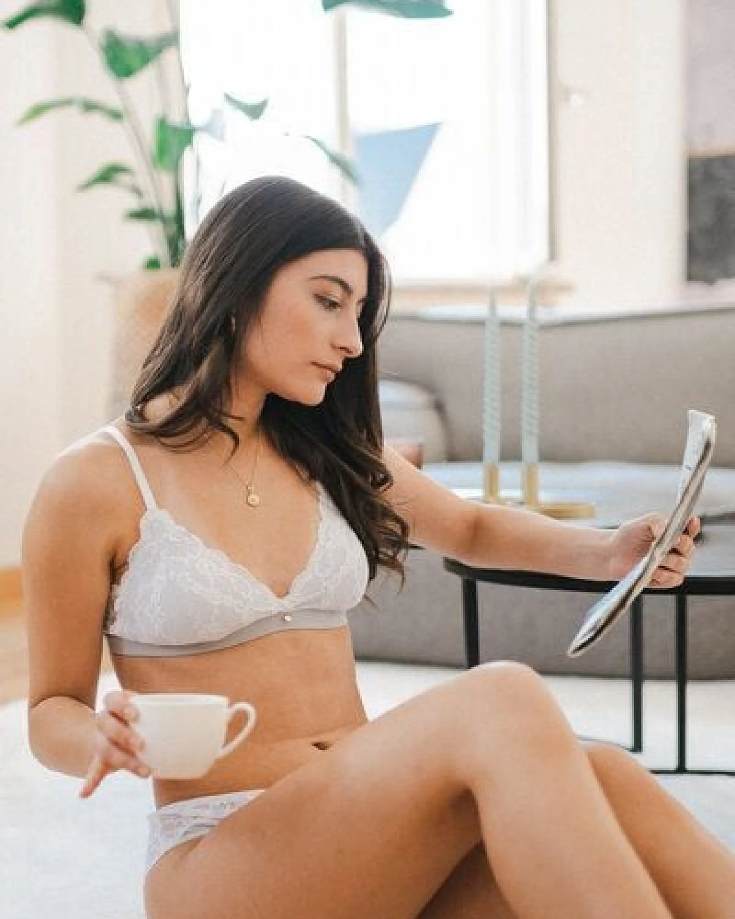 Coco Malou Spitzen Bralette Merle mit Pads BH – Ansicht 3