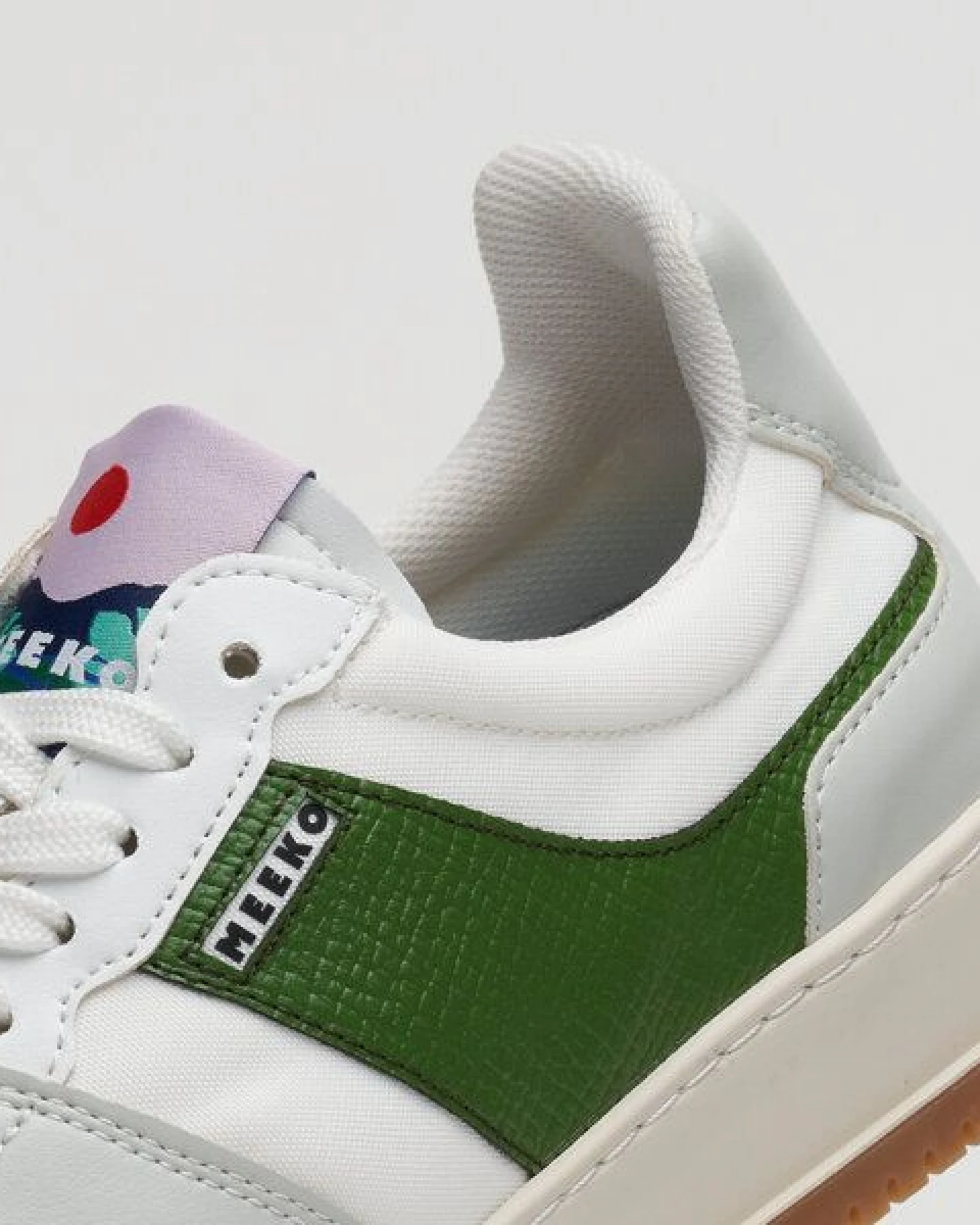 MEEKO vegane und recycelte sneaker - Kiboko – Ansicht 2