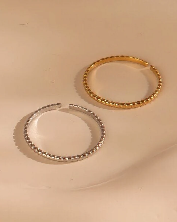 Größenverstellbarer FINE Ring 1,3mm schmal, ca. Ø 17 - 19mm von Elektropulli