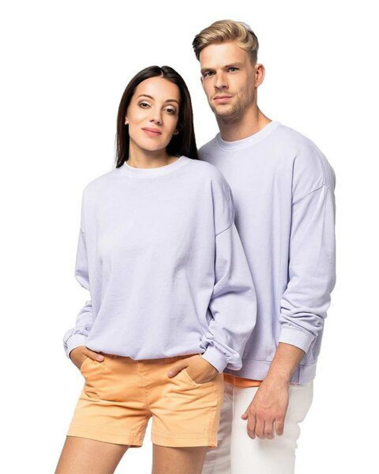 YTWOO Unisex Oversized French Terry Sweatshirt aus 100% Bio-Baumwolle - Made in Portugal – Ansicht 2