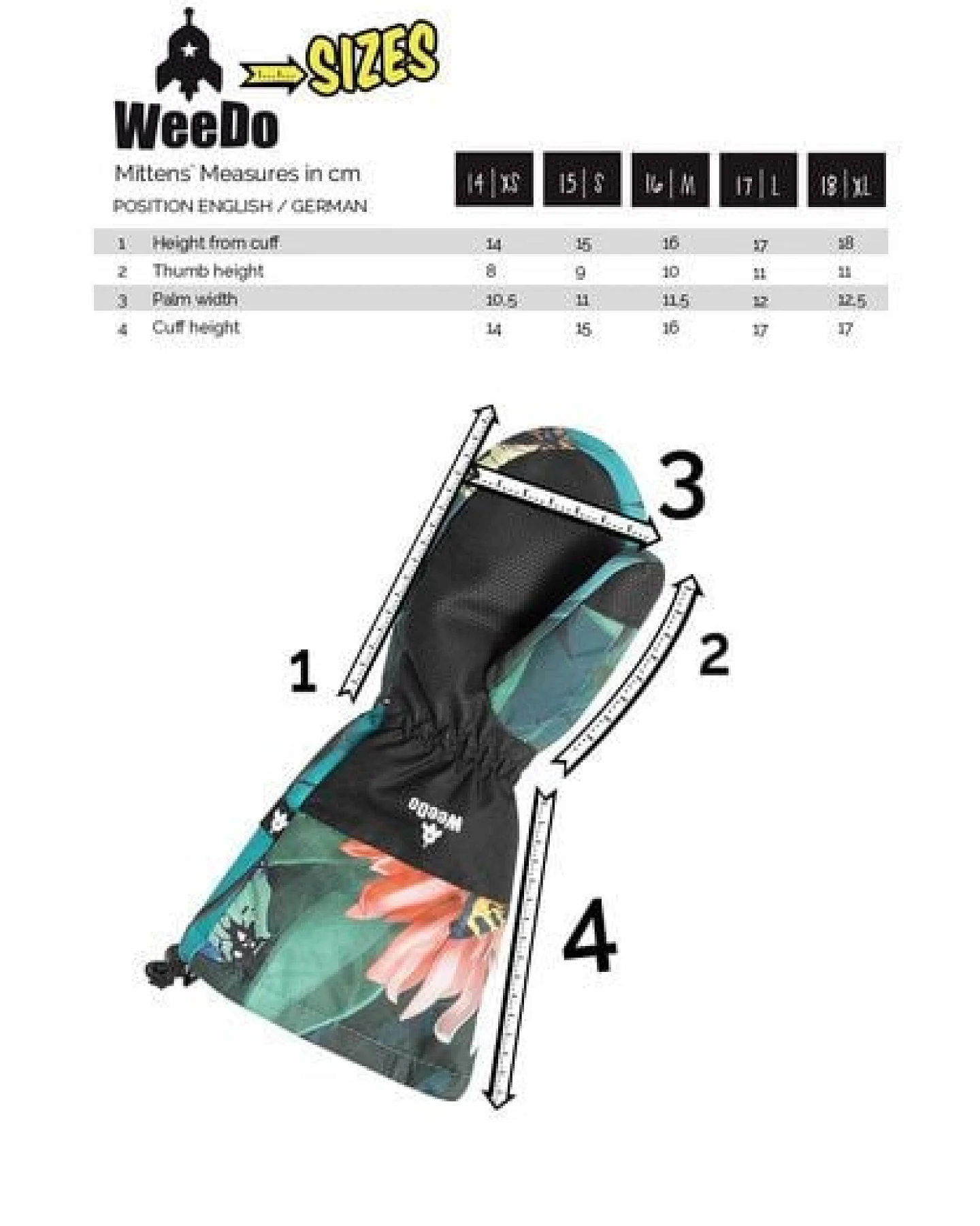 WeeDo Fausthandschuhe „Monster“ – Ansicht 4