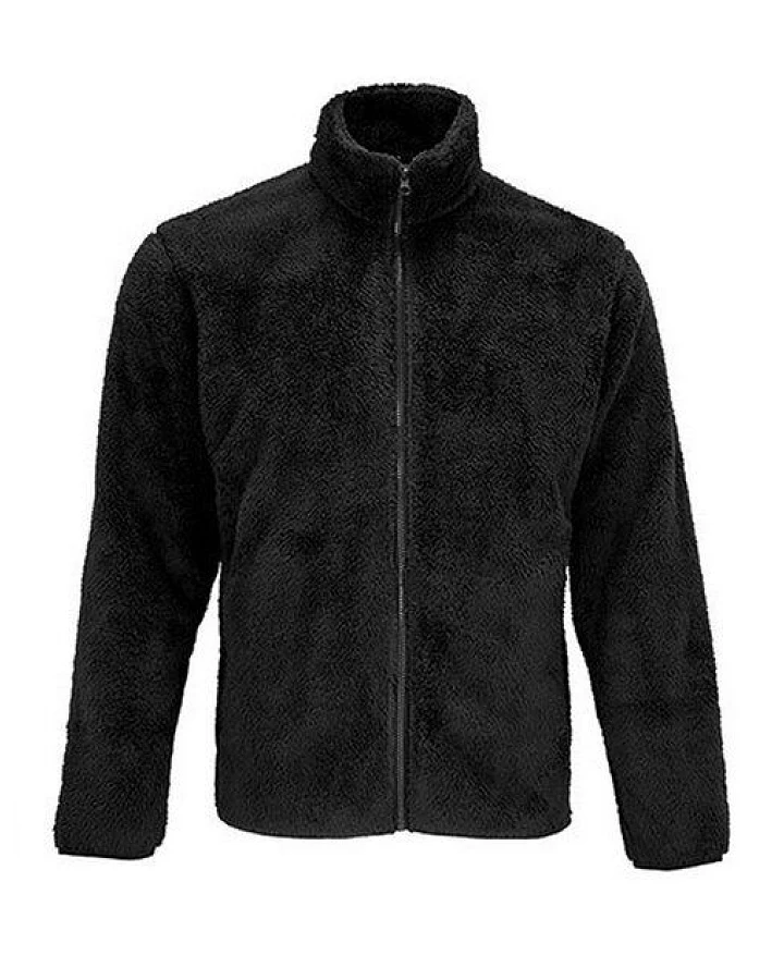Sol's Winter Fleecejacke dick und kuschelig recycelt Unisex Seitentaschen mit Reißverschluss Winterjacke Polarfleece XXS bis 4XL Sherpa