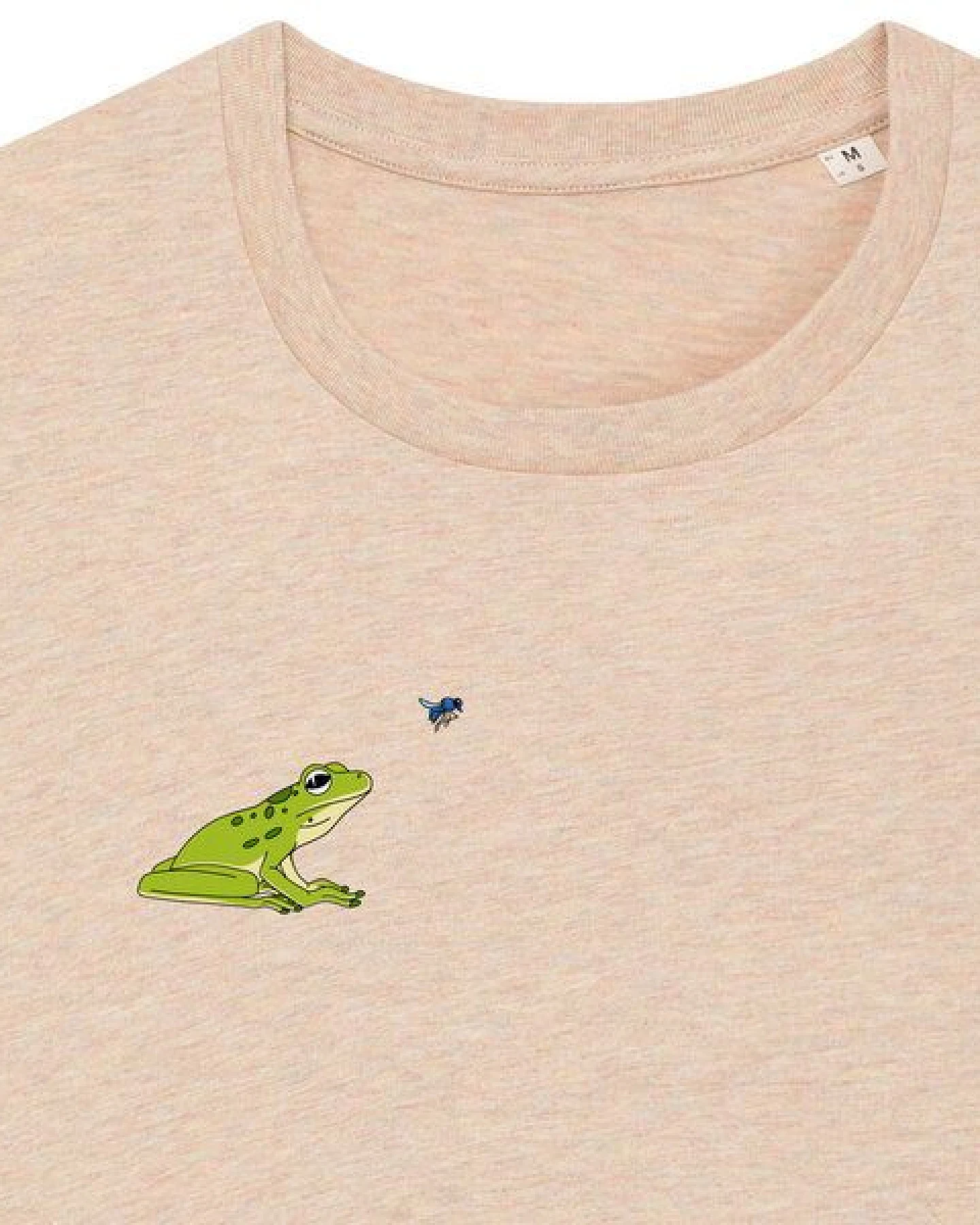 Spangeltangel T-Shirt bedruckt, Frosch, nachhaltig, Biobaumwolle, Herren, Natur, Insekt – Ansicht 2
