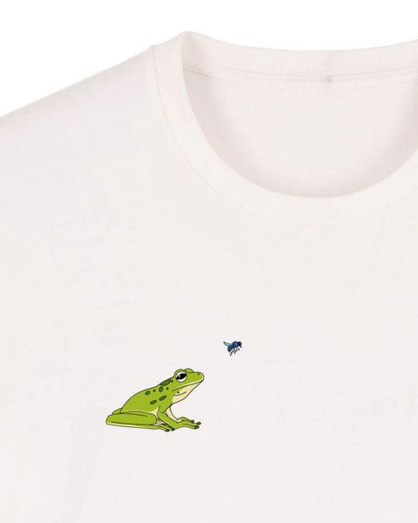Spangeltangel T-Shirt bedruckt, Frosch, nachhaltig, Biobaumwolle, Herren, Natur, Insekt – Ansicht 2
