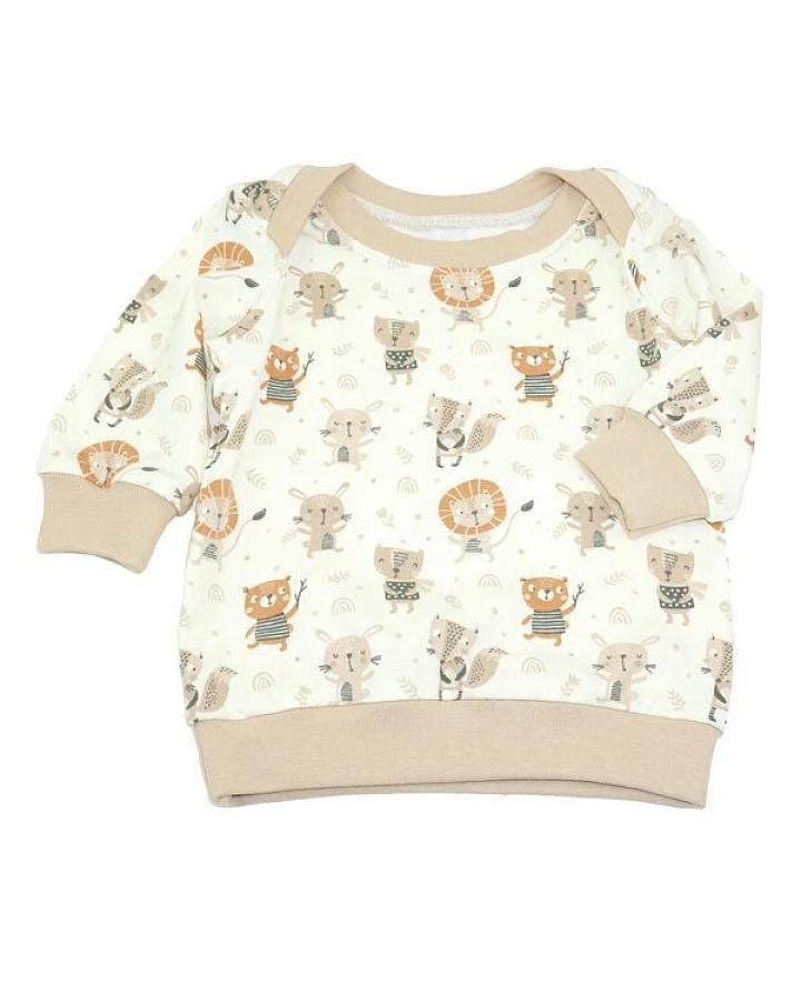 Sternchenwolke BIO Langarmshirt "Buddies"