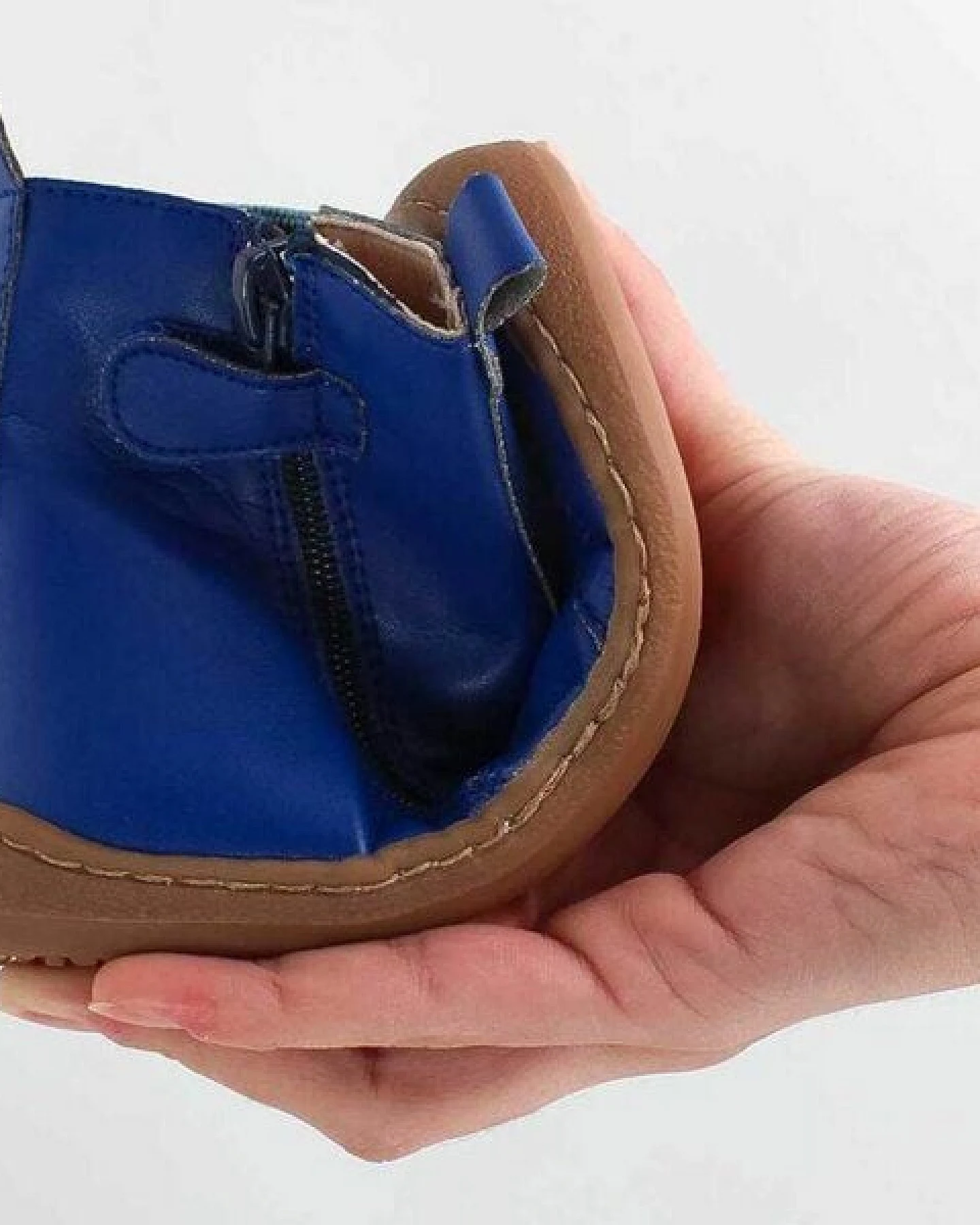 Pololo Barfuß-Chelseaboot aus pflanzlich gegerbtem Leder, unisex, Gr. 24-34 – Ansicht 4