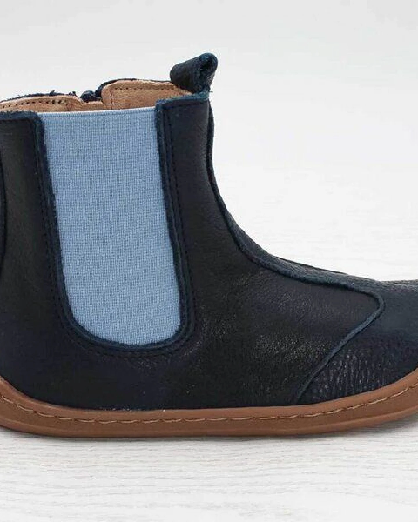 Pololo Barfuß-Chelseaboot aus pflanzlich gegerbtem Leder, unisex, Gr. 24-34 – Ansicht 3