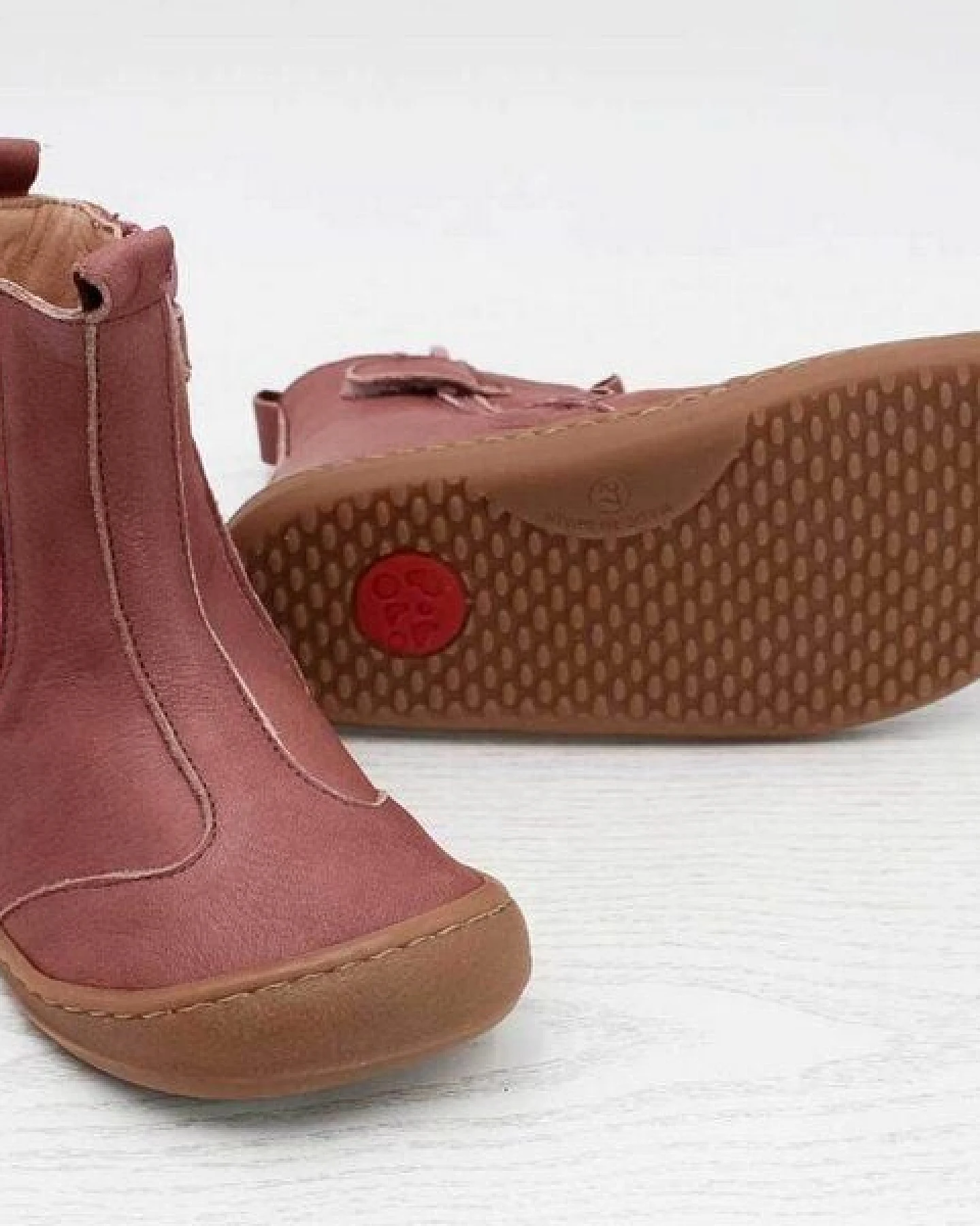 Pololo Barfuß-Chelseaboot aus pflanzlich gegerbtem Leder, unisex, Gr. 24-34 – Ansicht 2