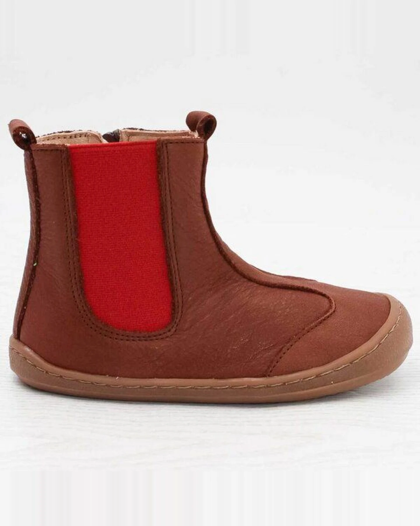 Pololo Barfuß-Chelseaboot aus pflanzlich gegerbtem Leder, unisex, Gr. 24-34 – Ansicht 3