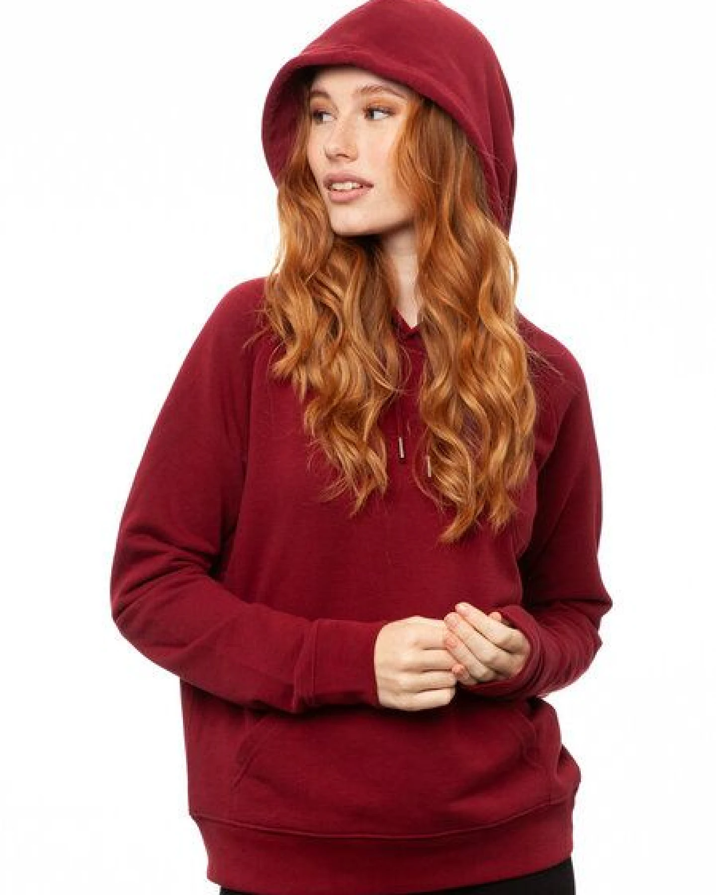 FellHerz Damen Hoodie Kapuzenpullover Bio & Fair & Vegan & Nachhaltig – Ansicht 2