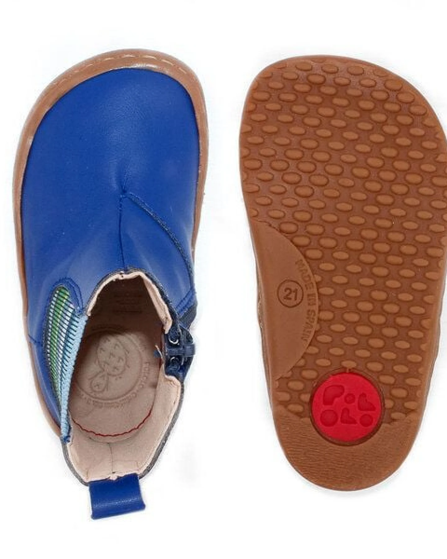 Pololo Barfuß-Chelseaboot aus Kaktus-Lederimitat (vegan), unisex, Gr. 24-34 – Ansicht 3