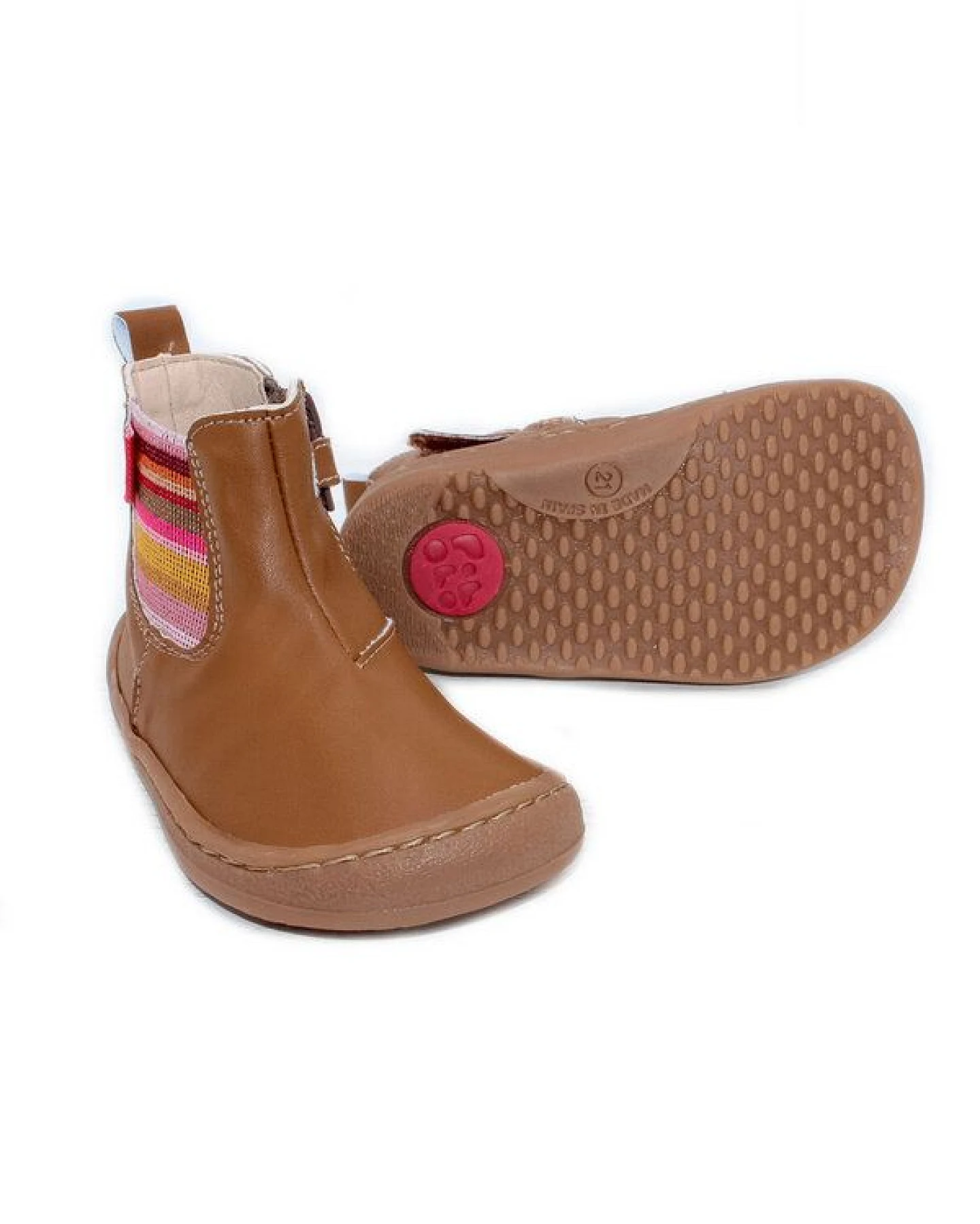 Pololo Barfuß-Chelseaboot aus Kaktus-Lederimitat (vegan), unisex, Gr. 24-34 – Ansicht 2