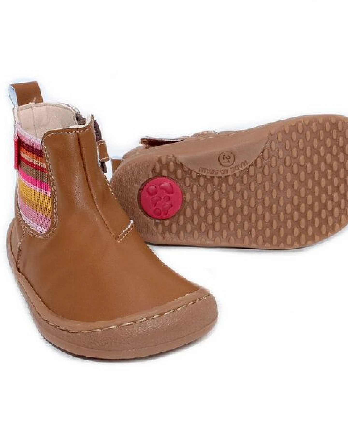 Pololo Barfuß-Chelseaboot aus Kaktus-Lederimitat (vegan), unisex, Gr. 24-34 – Ansicht 2