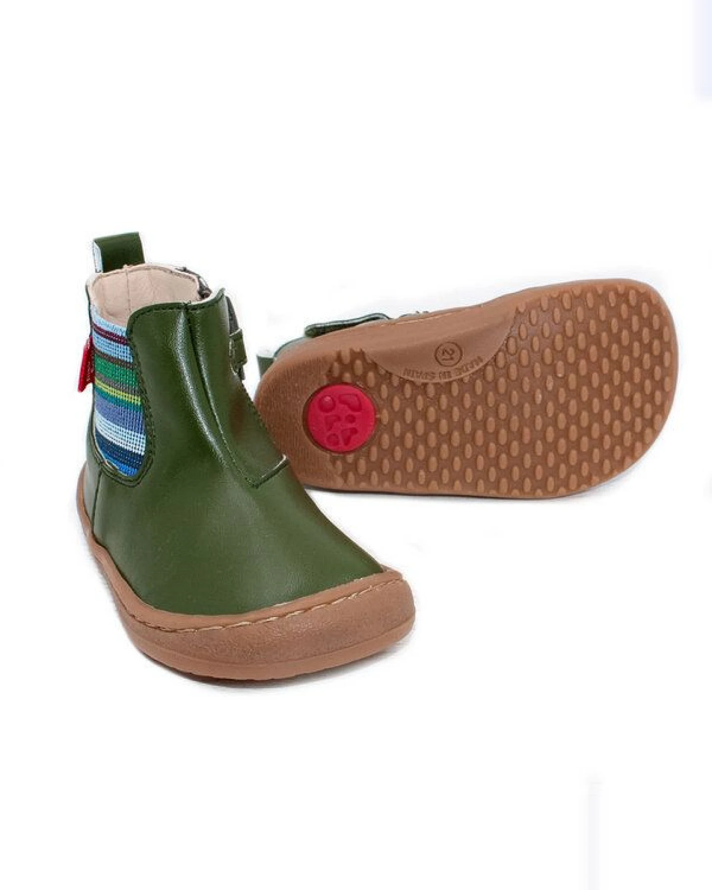 Pololo Barfuß-Chelseaboot aus Kaktus-Lederimitat (vegan), unisex, Gr. 24-34 – Ansicht 2