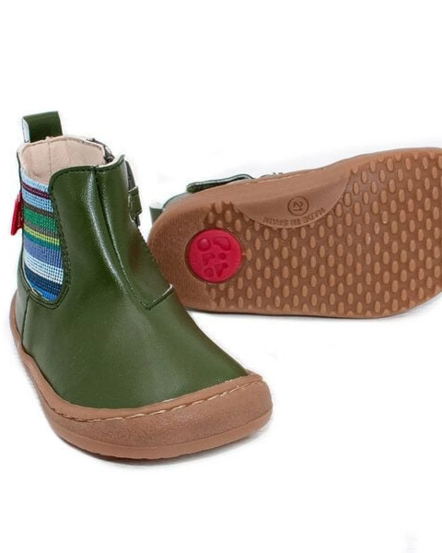 Pololo Barfuß-Chelseaboot aus Kaktus-Lederimitat (vegan), unisex, Gr. 24-34 – Ansicht 2