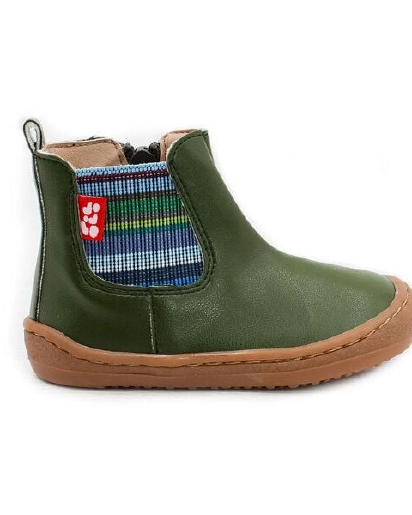 Pololo Barfuß-Chelseaboot aus Kaktus-Lederimitat (vegan), unisex, Gr. 24-34 – Ansicht 3
