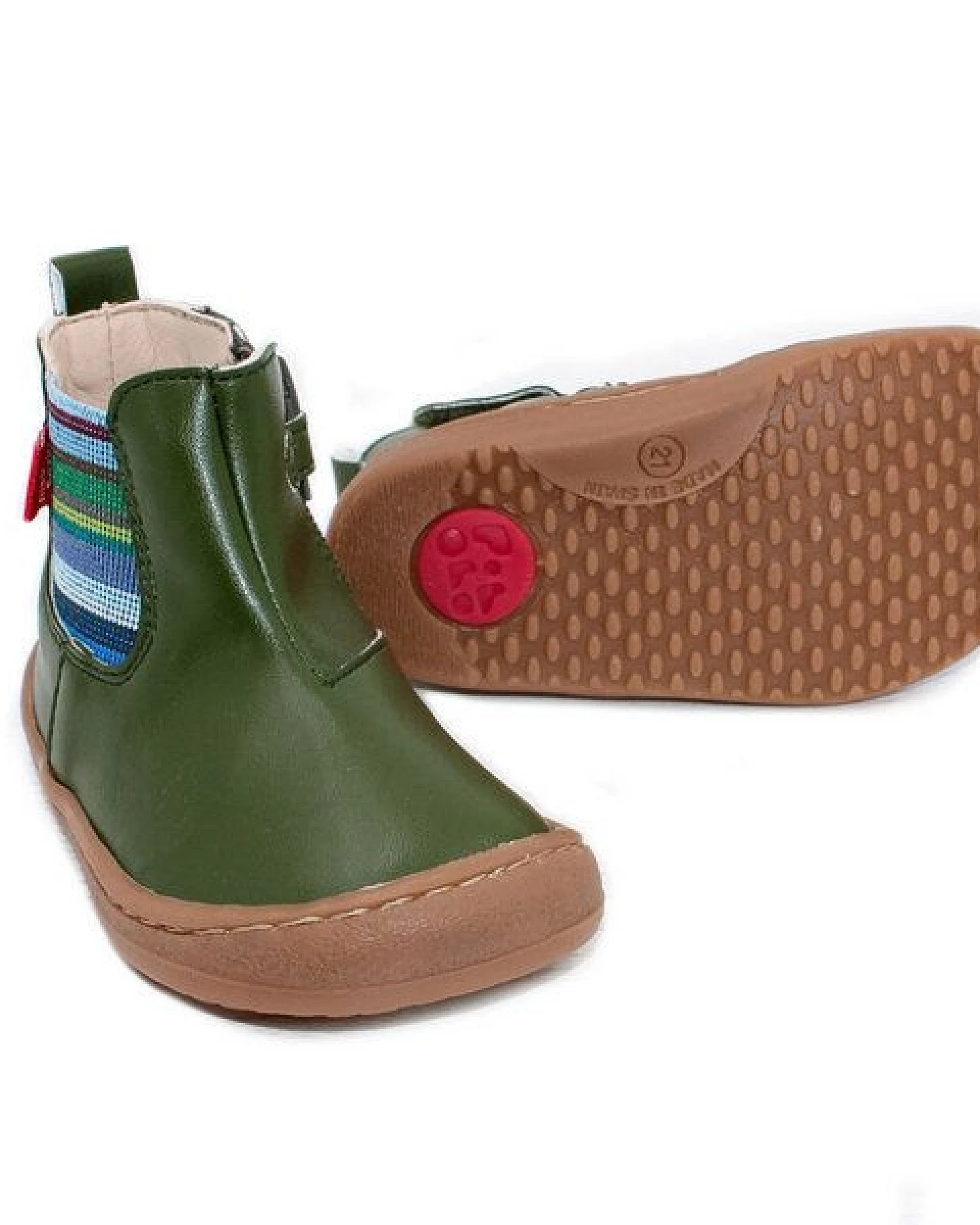 Pololo Barfuß-Chelseaboot aus Kaktus-Lederimitat (vegan), unisex, Gr. 24-34 – Ansicht 2