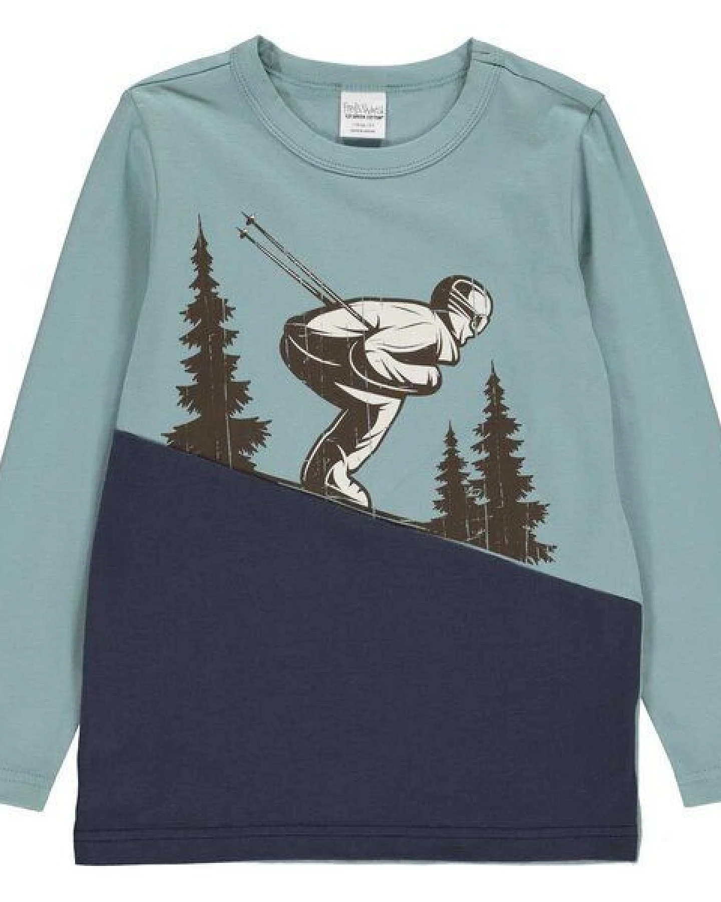 Fred's World by Green Cotton "Green Cotton" T-Shirt "Ski" – Ansicht 2