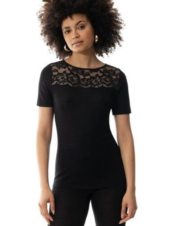 Mey Damen T-Shirt Serie "Wool Love" Merinowolle