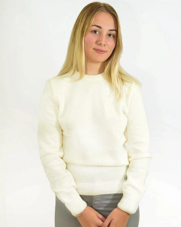 Aatise Zyclos Pullover, Rundhalsausschnitt, recycelter Wolle
