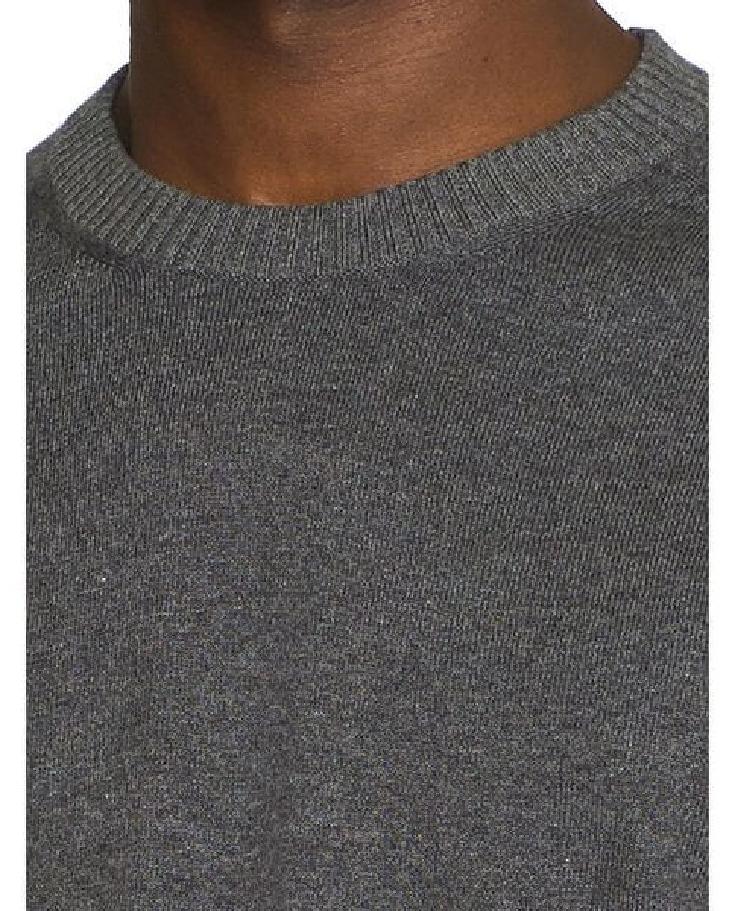 KnowledgeCotton Apparel Regular merino knit crew neck - aus Merino-Wolle – Ansicht 4