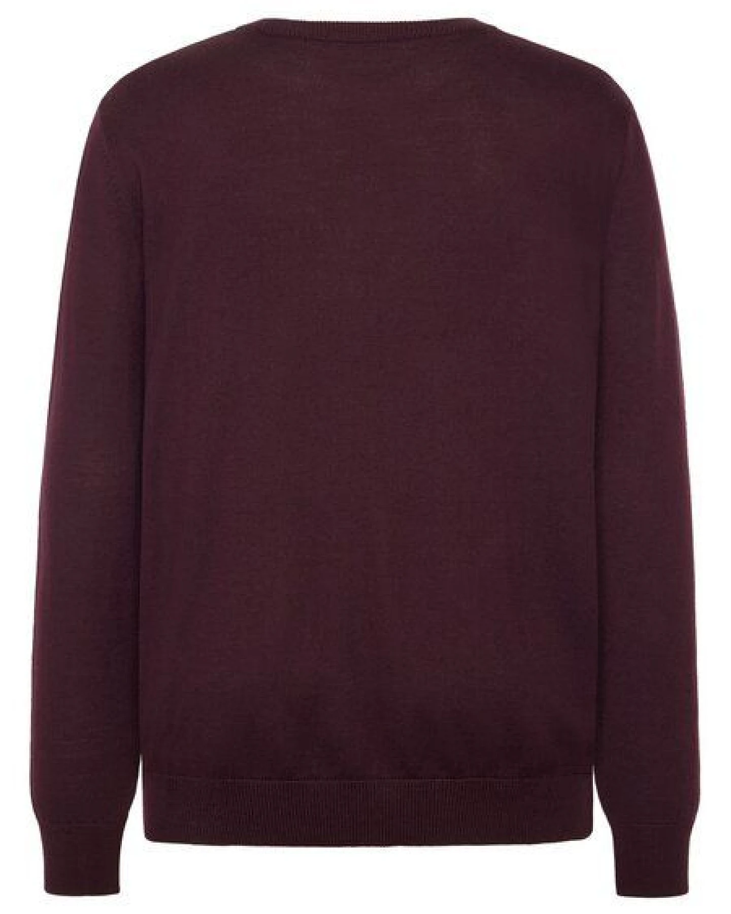KnowledgeCotton Apparel Regular merino knit crew neck - aus Merino-Wolle – Ansicht 2