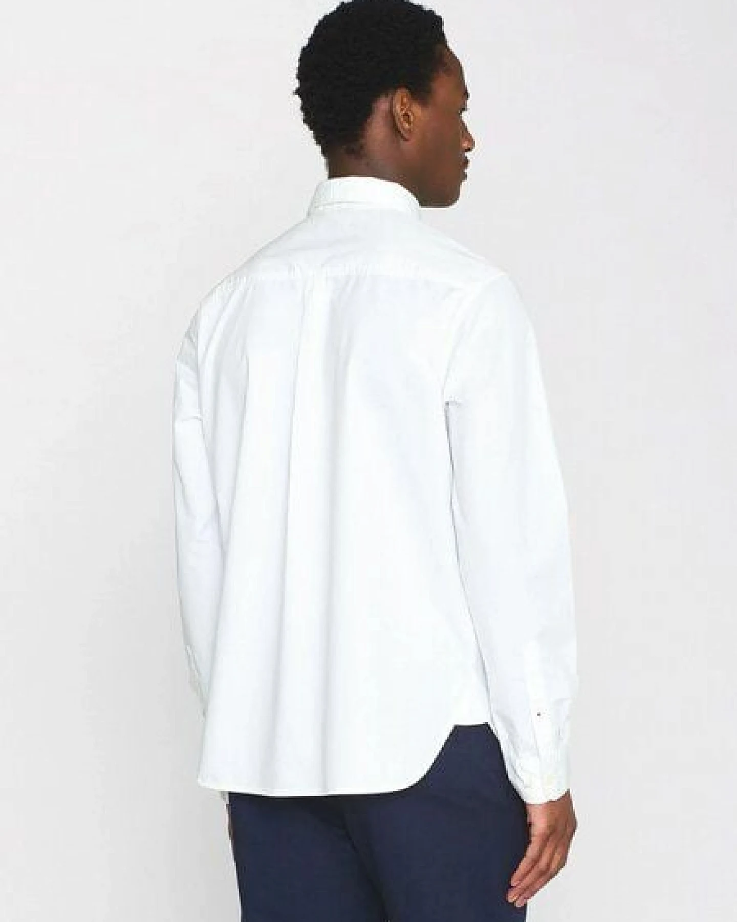 KnowledgeCotton Apparel Hemd - ALF regular crispy cotton shirt - aus Bio-Baumwolle – Ansicht 3