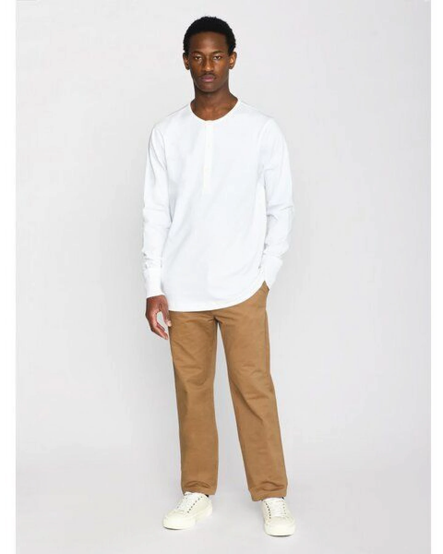 KnowledgeCotton Apparel Sweatshirt - BO long sleeve henley - aus Bio-Baumwolle – Ansicht 3