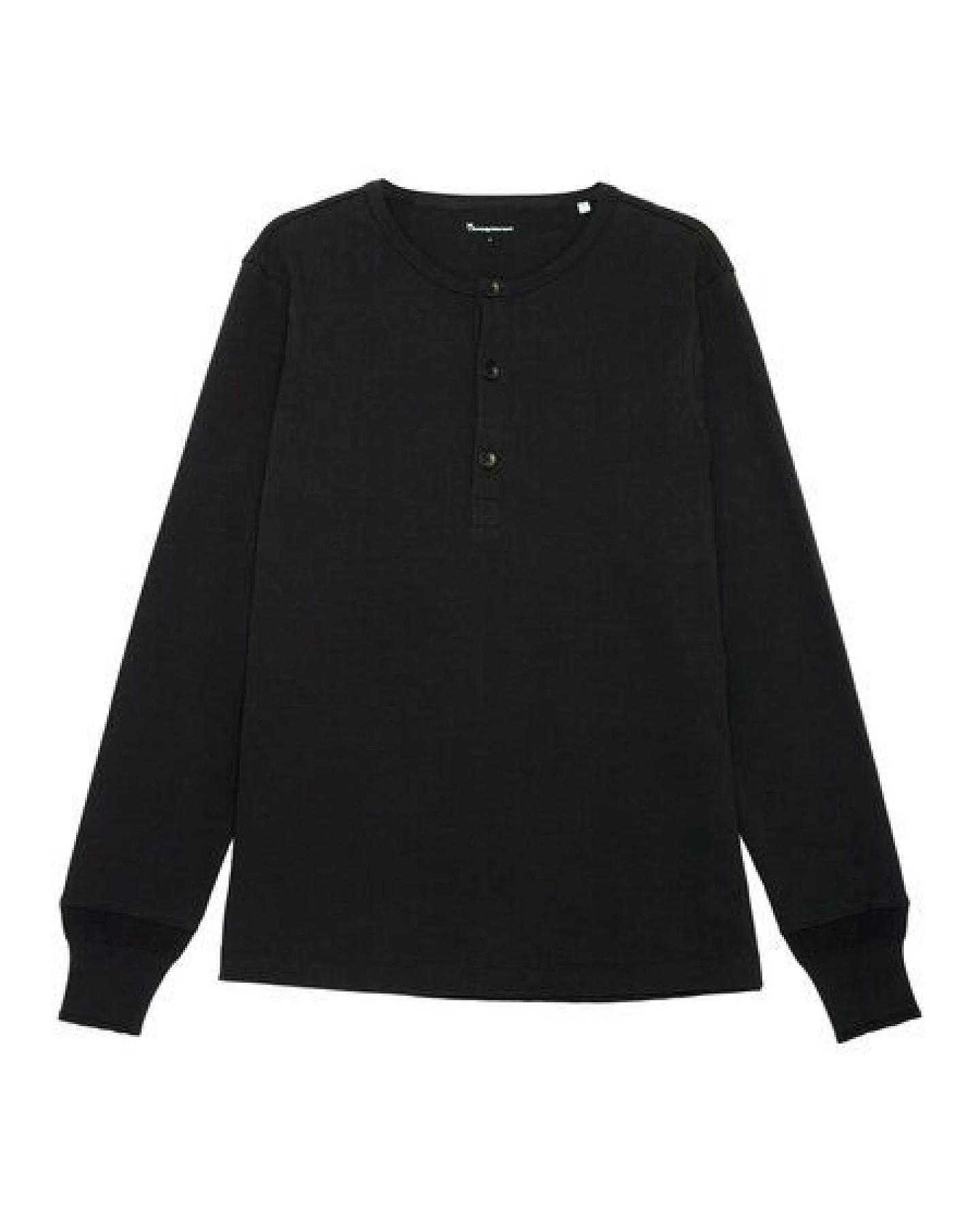 KnowledgeCotton Apparel Sweatshirt - BO long sleeve henley - aus Bio-Baumwolle – Ansicht 4