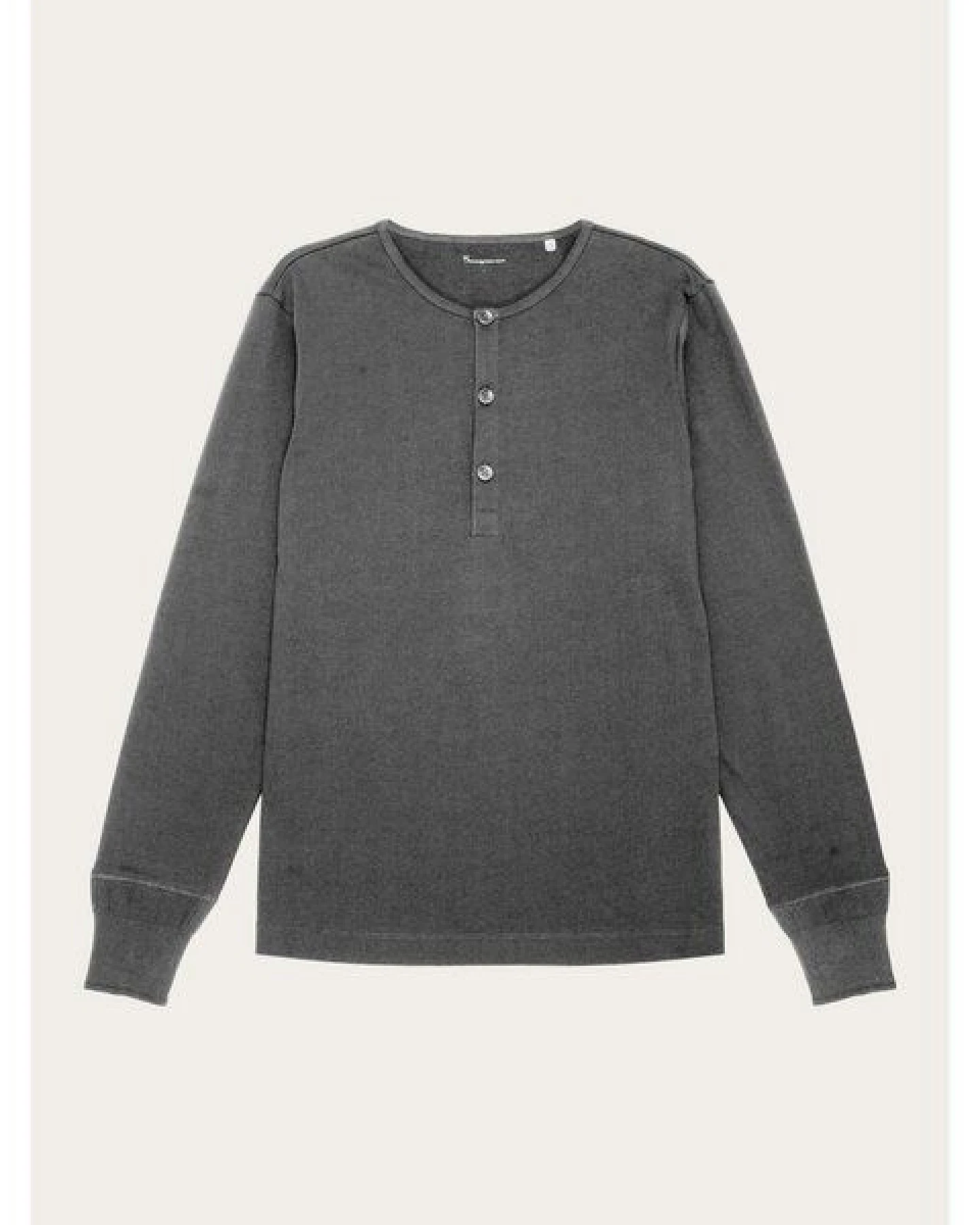 KnowledgeCotton Apparel Sweatshirt - BO long sleeve henley - aus Bio-Baumwolle – Ansicht 4