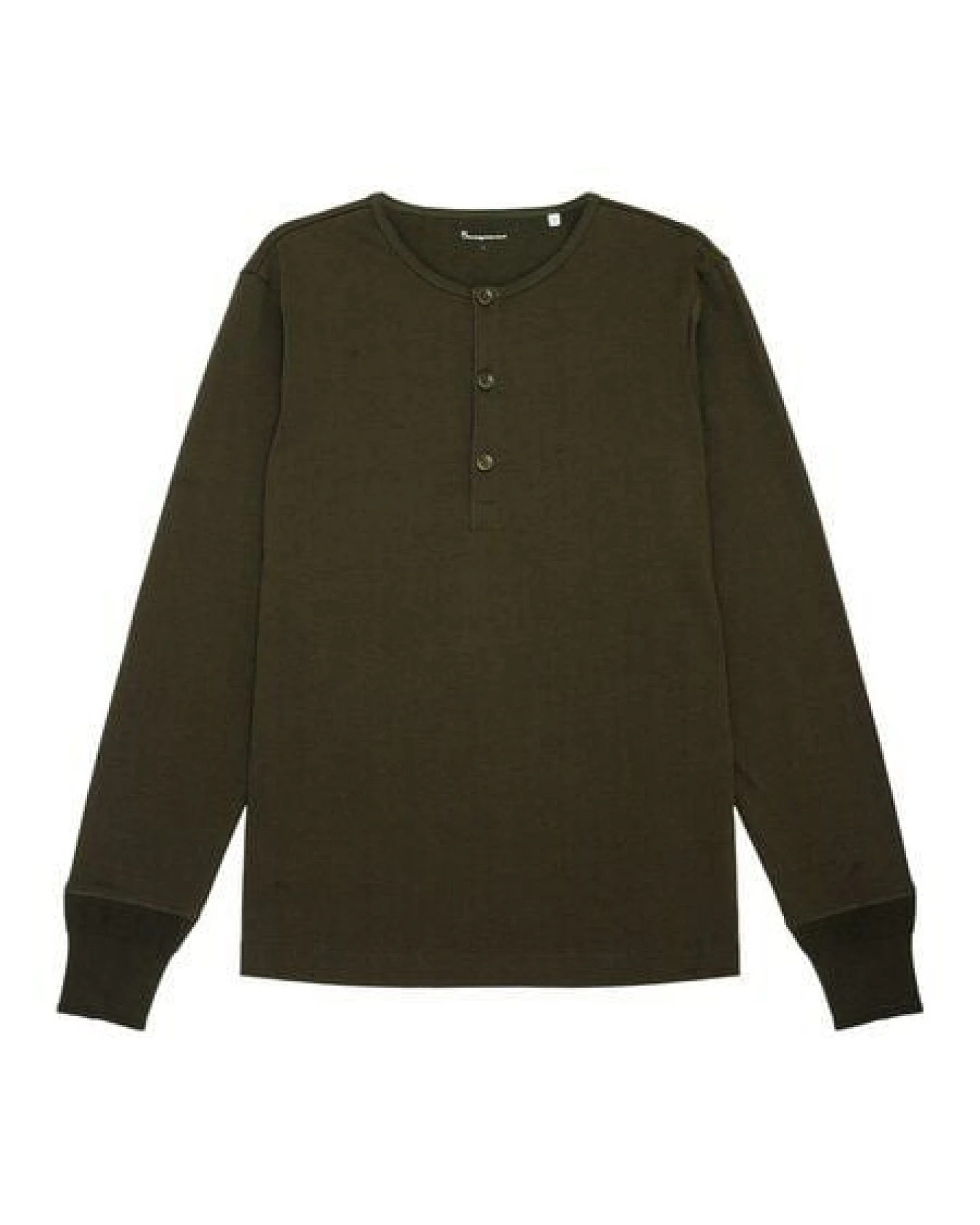 KnowledgeCotton Apparel Sweatshirt - BO long sleeve henley - aus Bio-Baumwolle – Ansicht 4