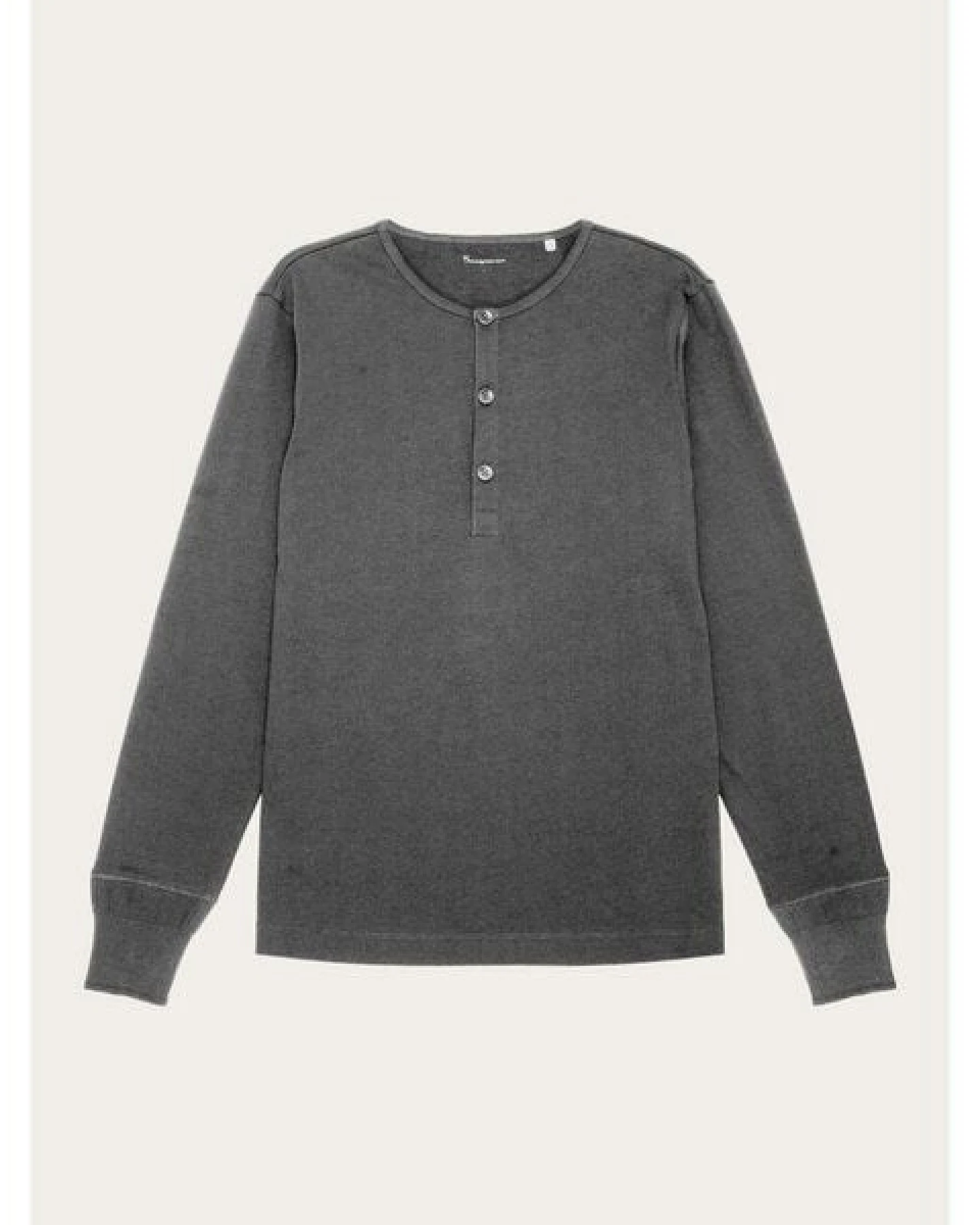 KnowledgeCotton Apparel Sweatshirt - BO long sleeve henley - aus Bio-Baumwolle – Ansicht 4