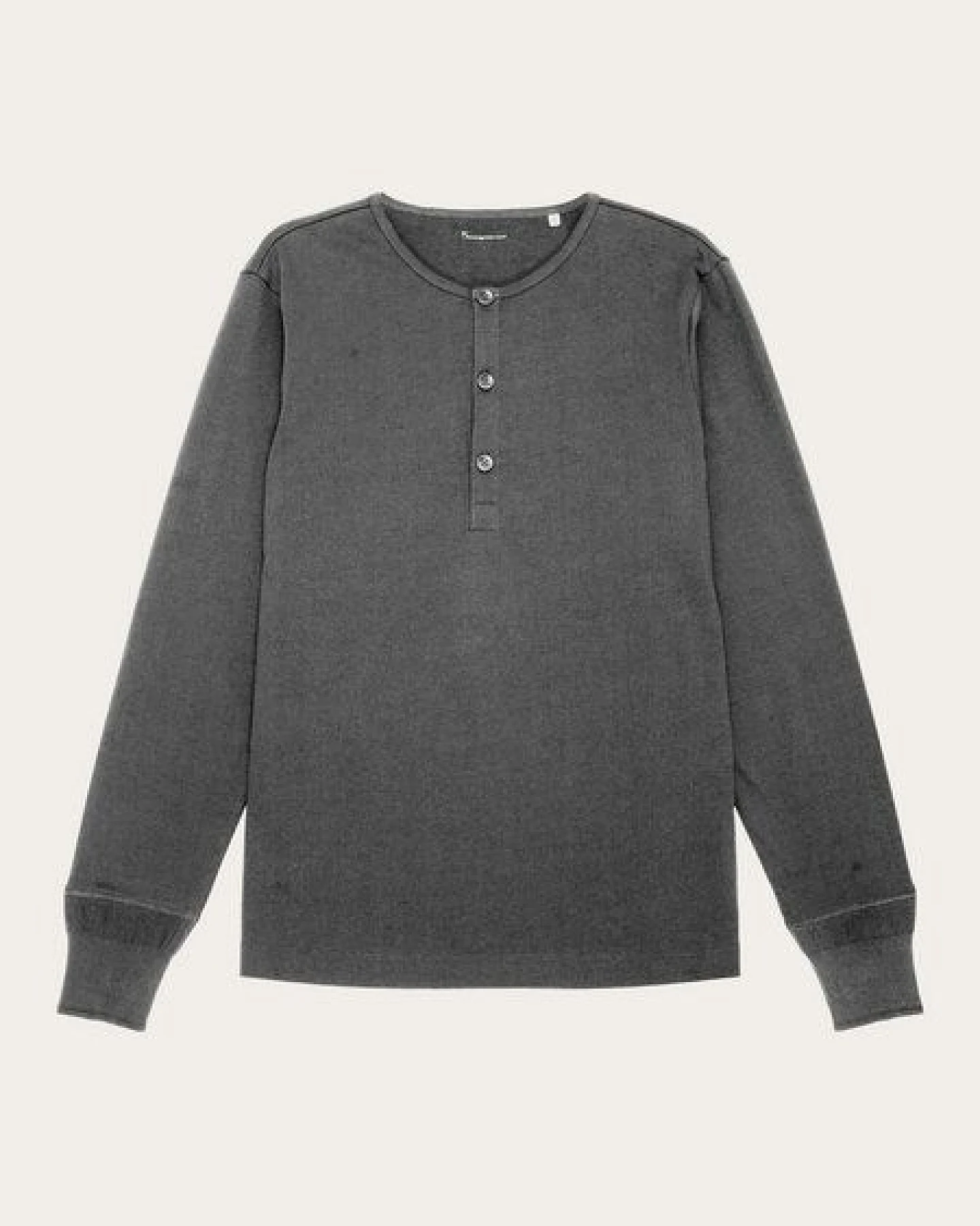 KnowledgeCotton Apparel Sweatshirt - BO long sleeve henley - aus Bio-Baumwolle – Ansicht 4