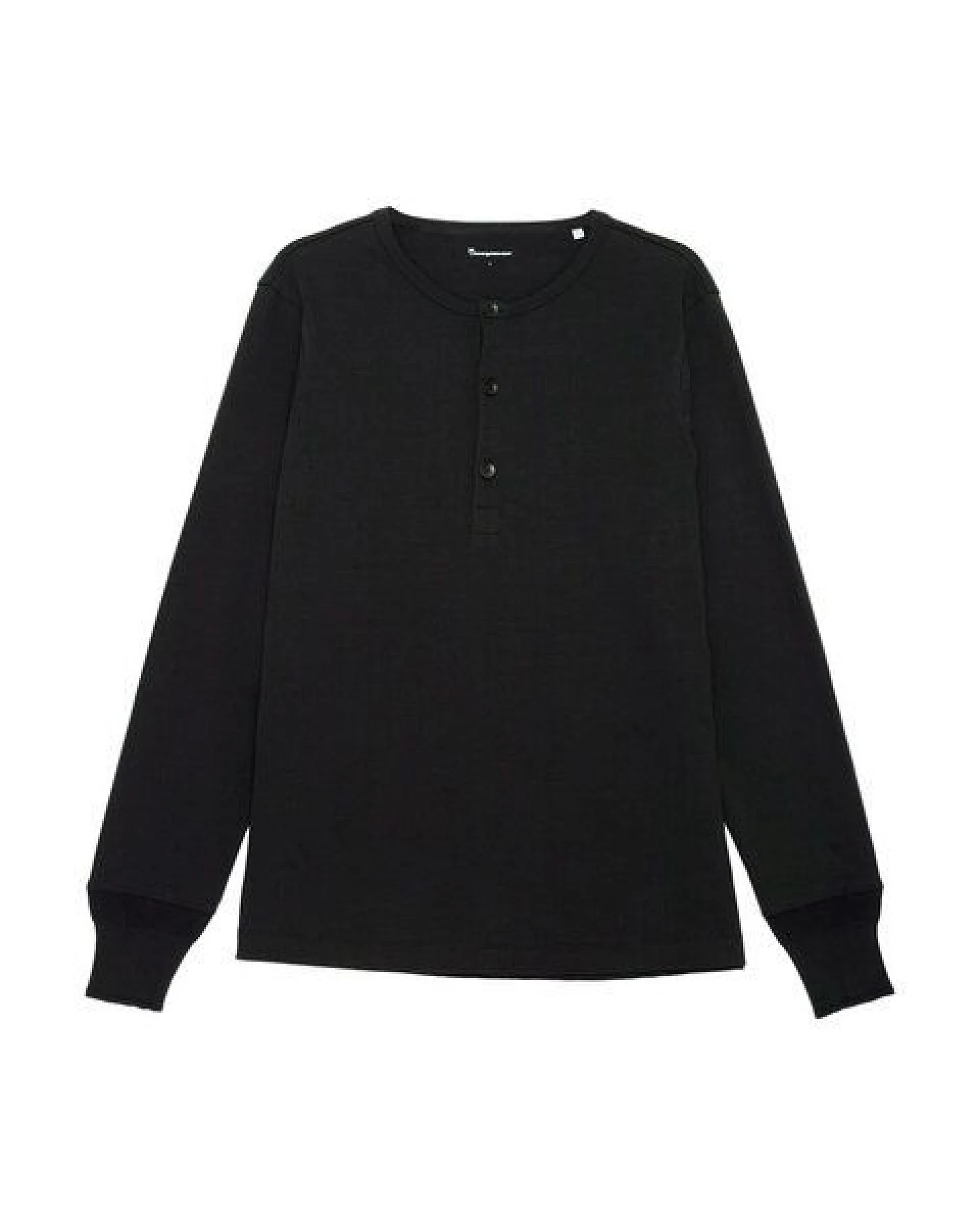 KnowledgeCotton Apparel Sweatshirt - BO long sleeve henley - aus Bio-Baumwolle – Ansicht 4