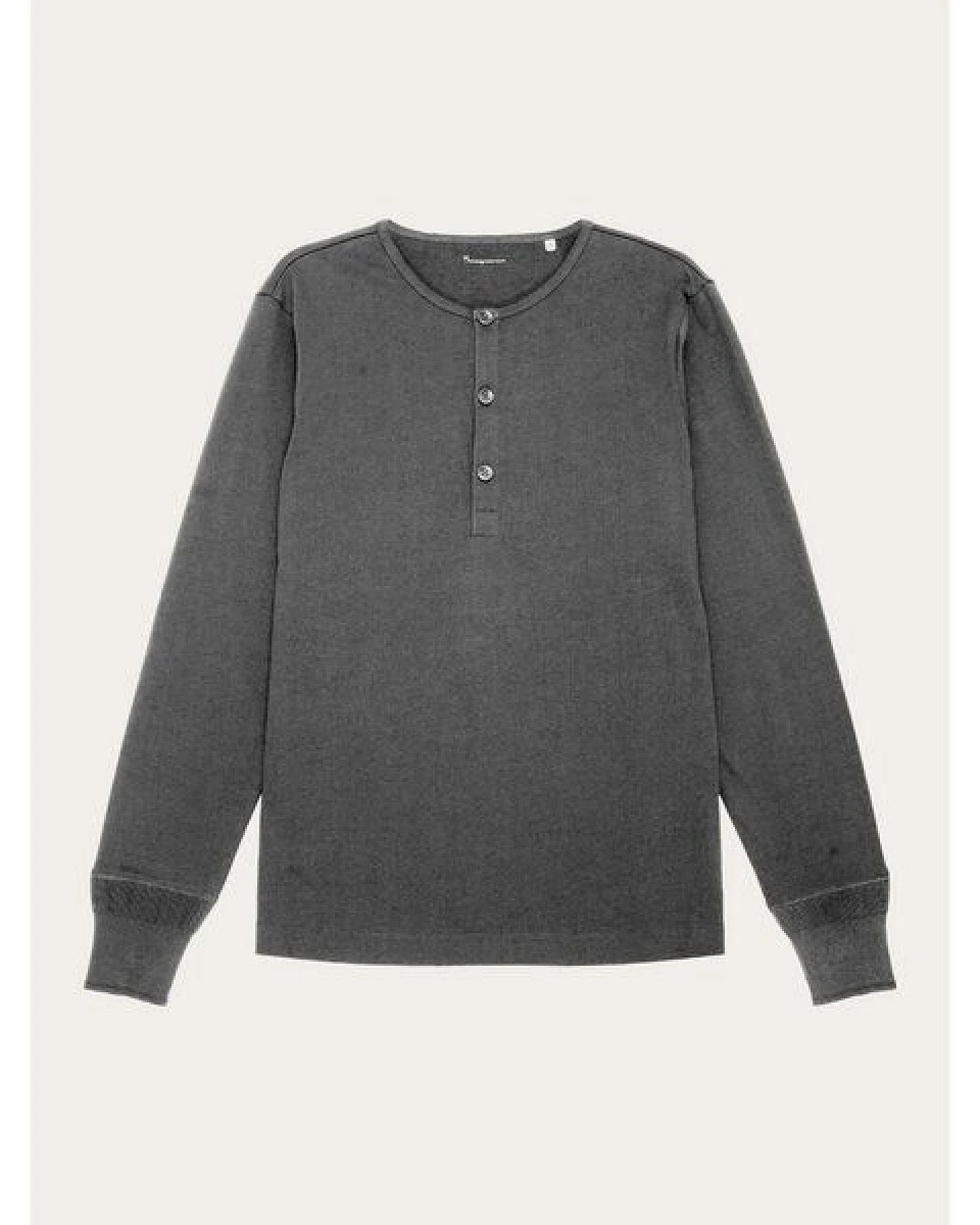 KnowledgeCotton Apparel Sweatshirt - BO long sleeve henley - aus Bio-Baumwolle – Ansicht 4