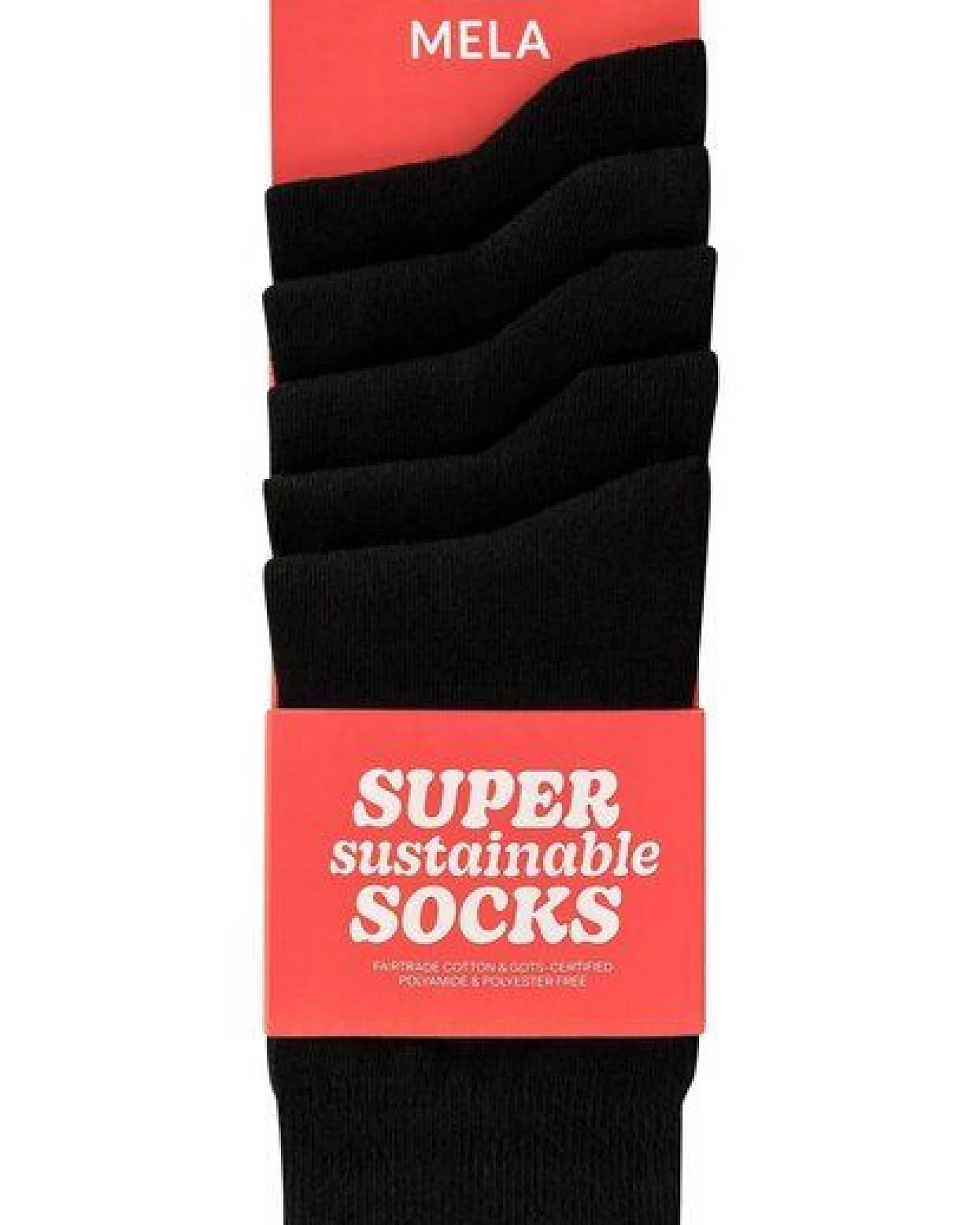 MELA Basic Socken 5 Paare aus 100% Bio-Baumwolle – Ansicht 4