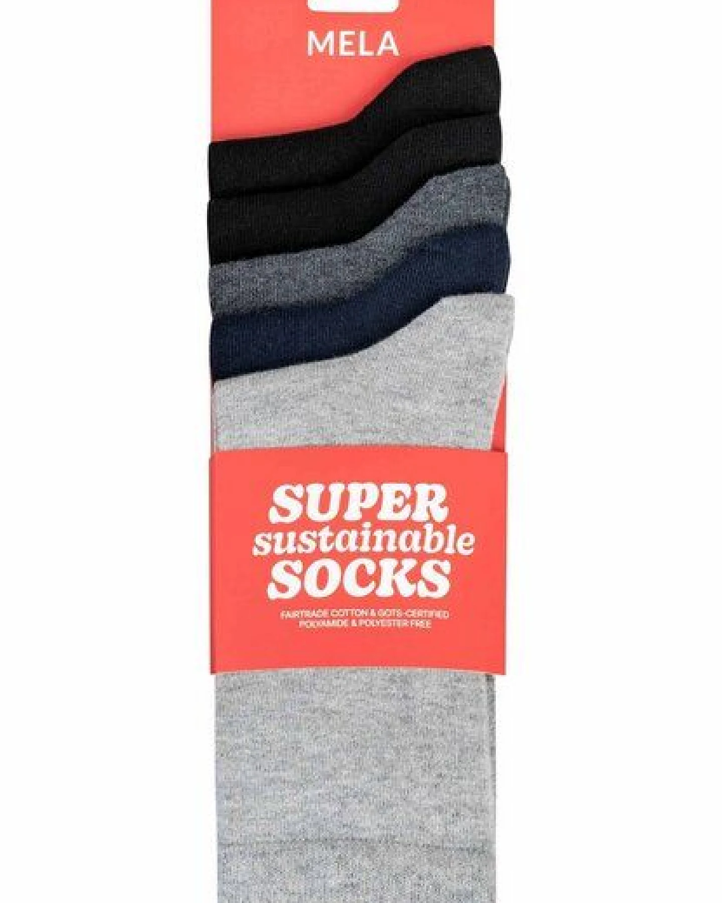 Socken 5 Paare Basic – Ansicht 2