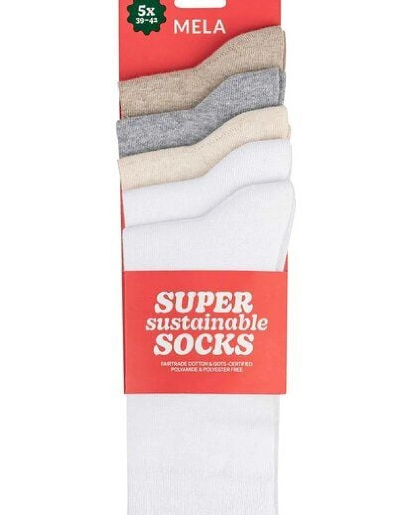 Socken 5 Paare Basic – Ansicht 2
