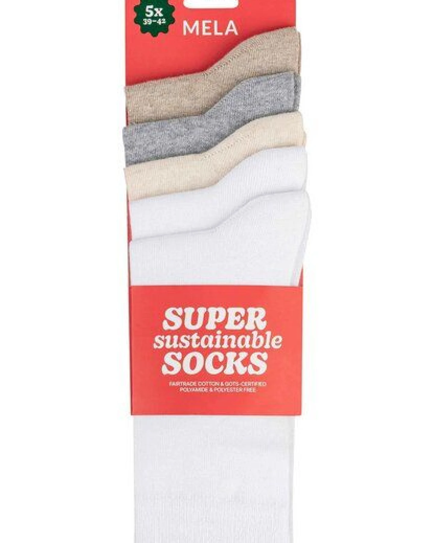 Socken 5 Paare Basic – Ansicht 2