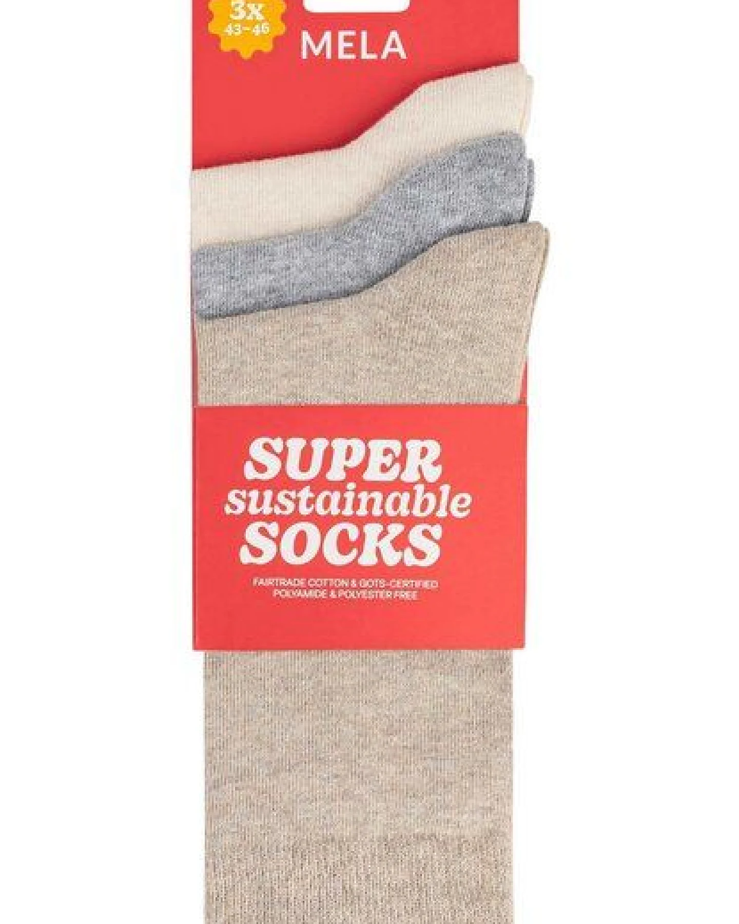 Socken 3 Paare Basic – Ansicht 2