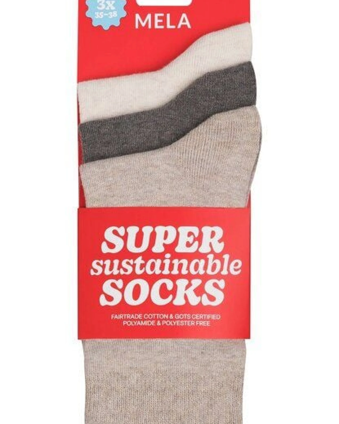 Socken 3 Paare Basic – Ansicht 2