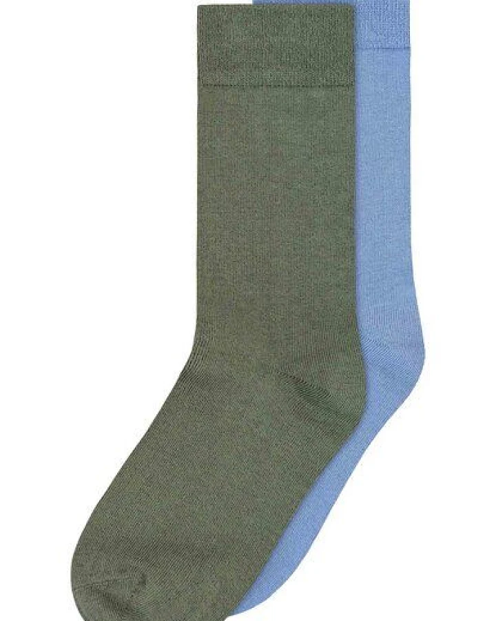 MELA Basic Socken 2 Paare aus 100% Bio-Baumwolle