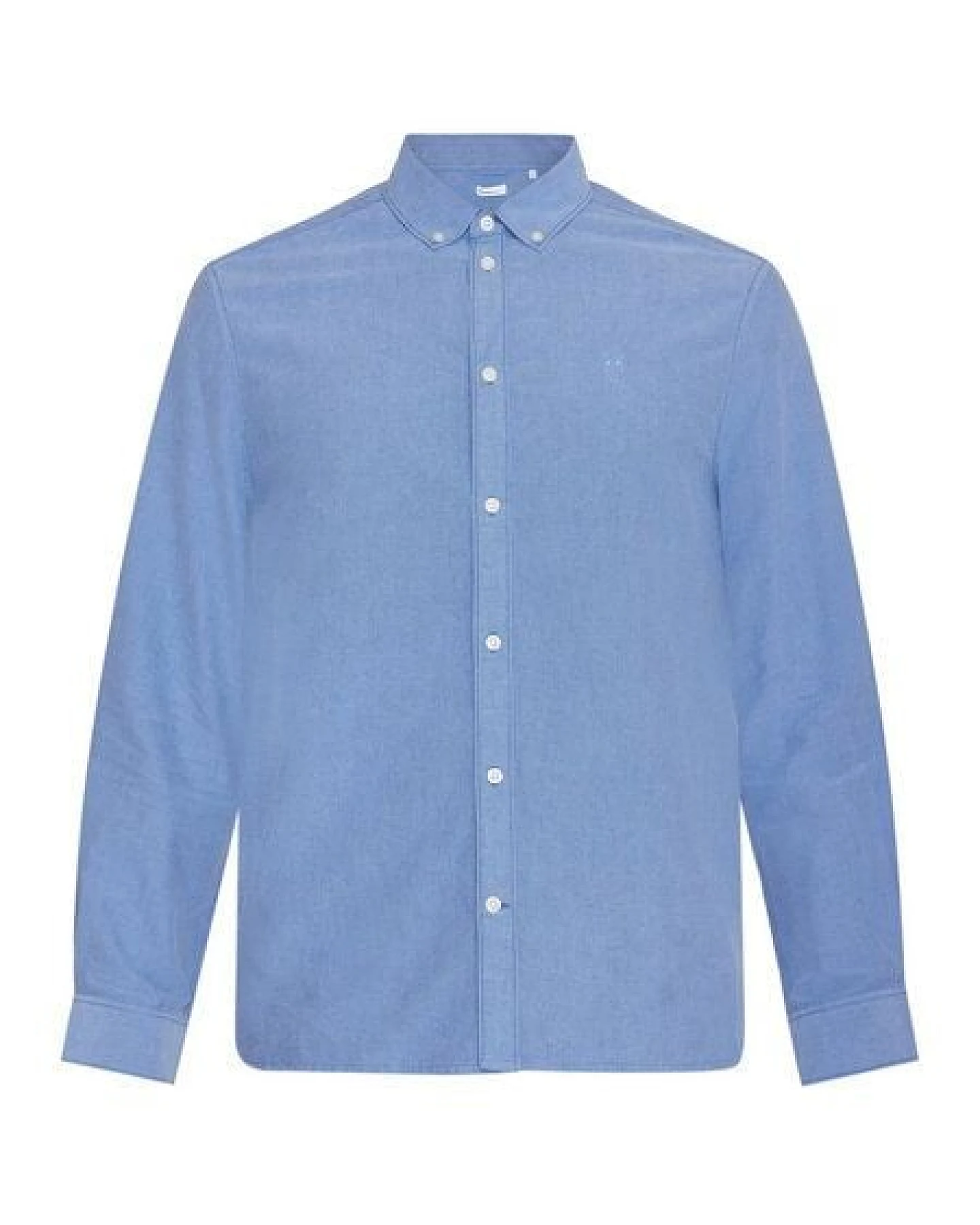 KnowledgeCotton Apparel Oxford Hemd - HARALD small owl oxford regular fit shirt - aus Bio-Baumwolle – Ansicht 4