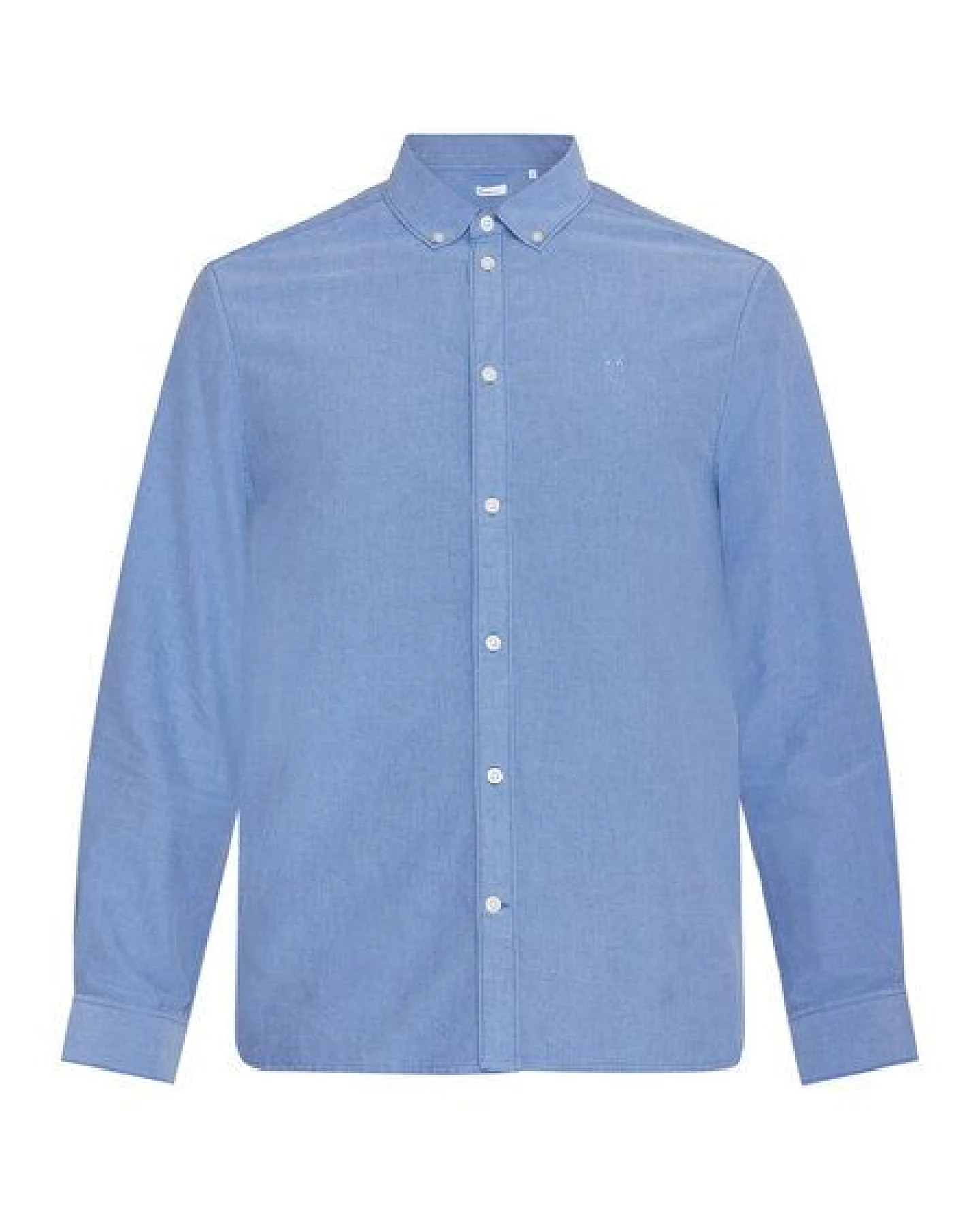 KnowledgeCotton Apparel Oxford Hemd - HARALD small owl oxford regular fit shirt - aus Bio-Baumwolle – Ansicht 4