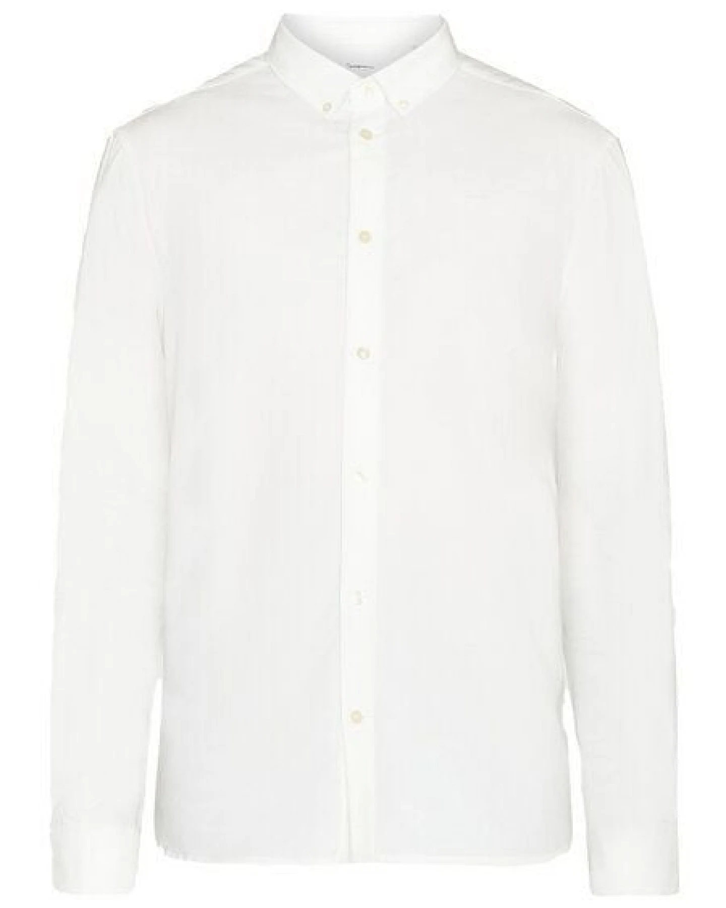KnowledgeCotton Apparel Oxford Hemd - HARALD small owl oxford regular fit shirt - aus Bio-Baumwolle – Ansicht 4